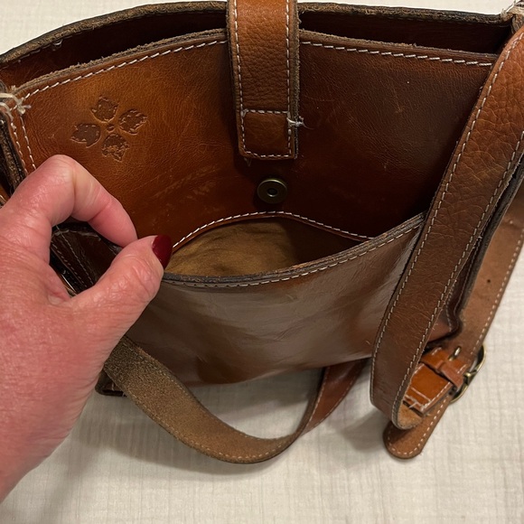 Patricia Nash Leather Crossbody Bag Purse - Picture 5 of 10